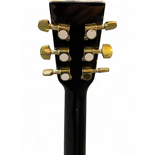 Used Esteban Double Cut Acoustic Coral Sun Acoustic Electric Guitar