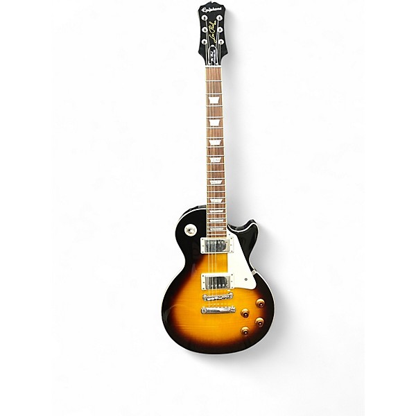 Used Epiphone Les Paul Standard Pro Vintage Sunburst Solid Body Electric Guitar