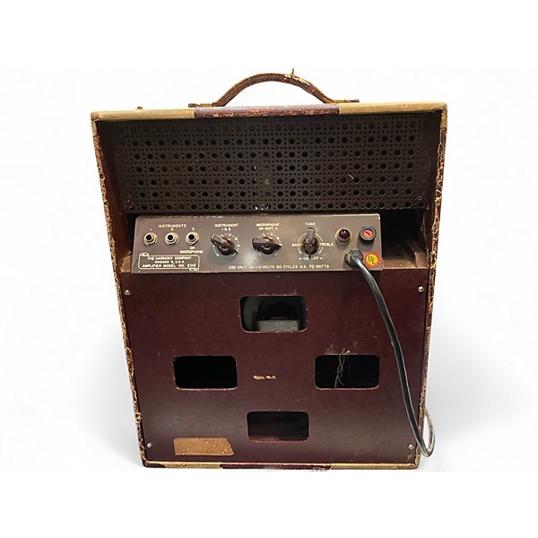 Vintage 1940s Harmony H200 Tube Guitar Combo Amp