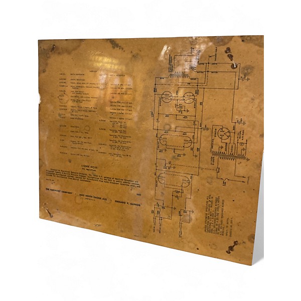 Vintage 1940s Harmony H200 Tube Guitar Combo Amp