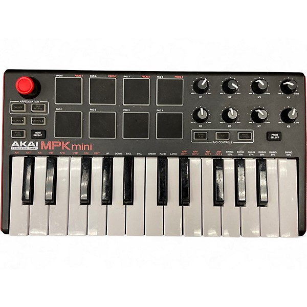 Used Akai Professional MPK Mini MIDI Controller | Guitar Center