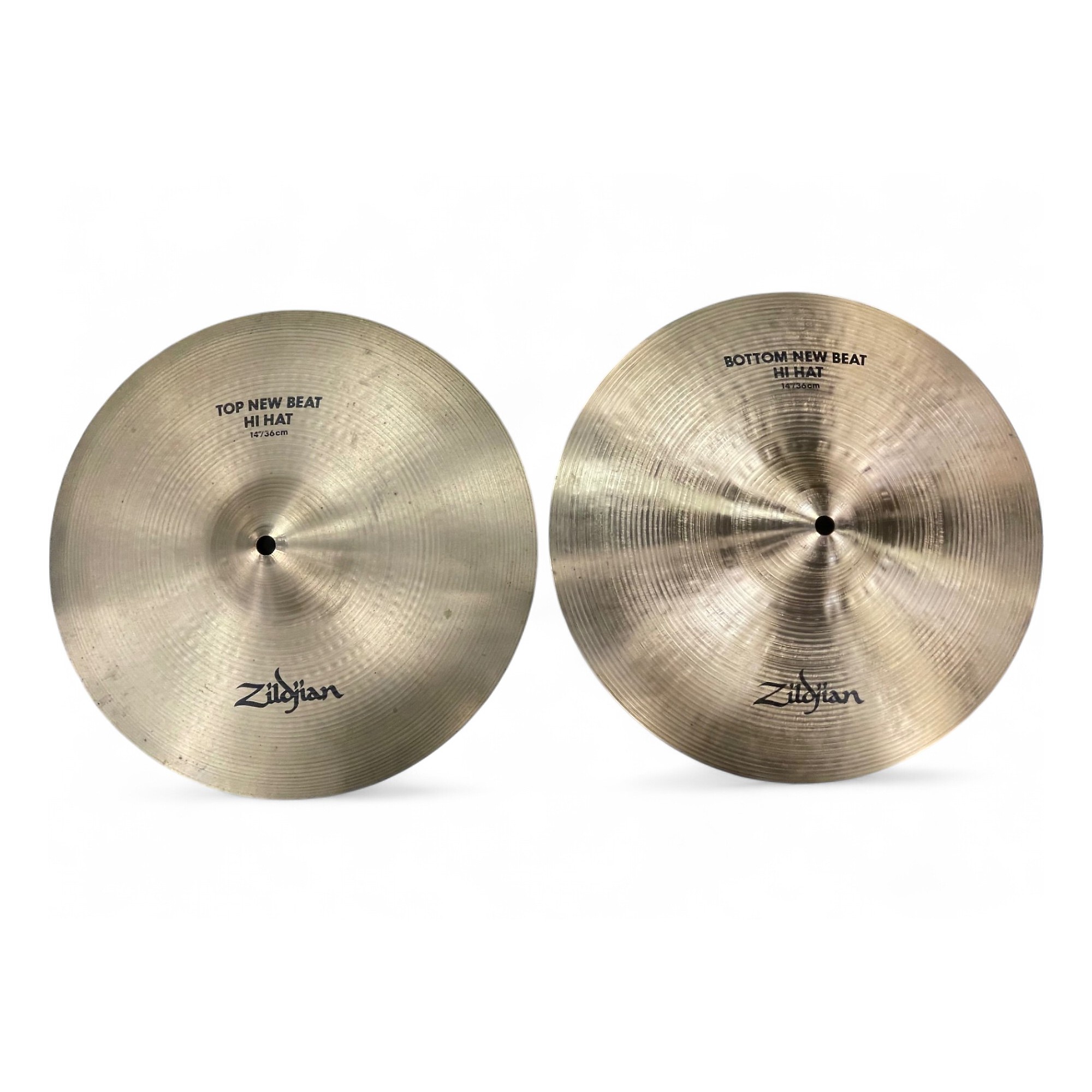Used Zildjian 14in New Beat Hi Hat Pair Cymbal 33 | Guitar