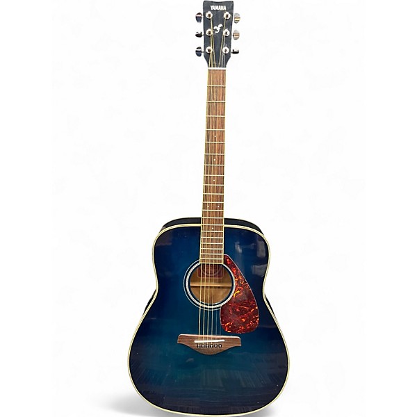 【美品】YAMAHA アコースティックギターFG720S Used Yamaha FG720S Blue Acoustic Guitar Blue | Guitar Center
