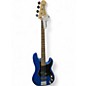Used Fender  SQUIER P BASS  Blue Electric Bass Guitar thumbnail