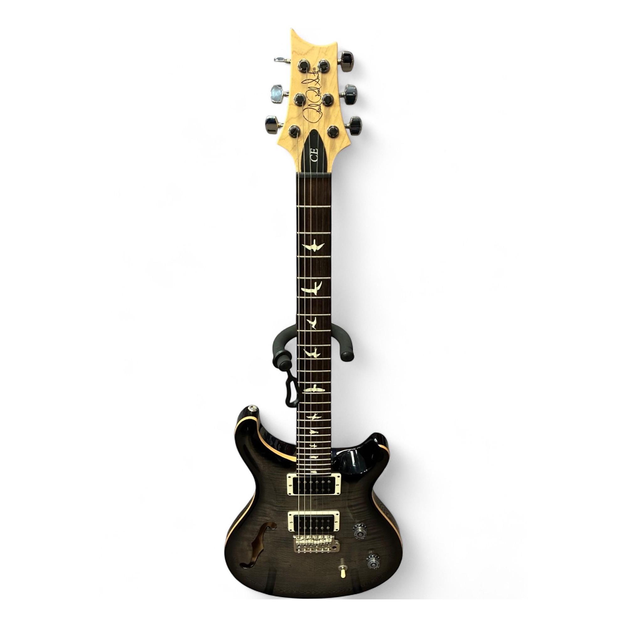 ギター PRS CE24 KID09 CHARCOAL BURST PRS 2021 CE-24 Electric Guitar, Charcoal Burst With OGB - Used