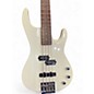 Used Aria MAGNA PRO 2 White Electric Bass Guitar