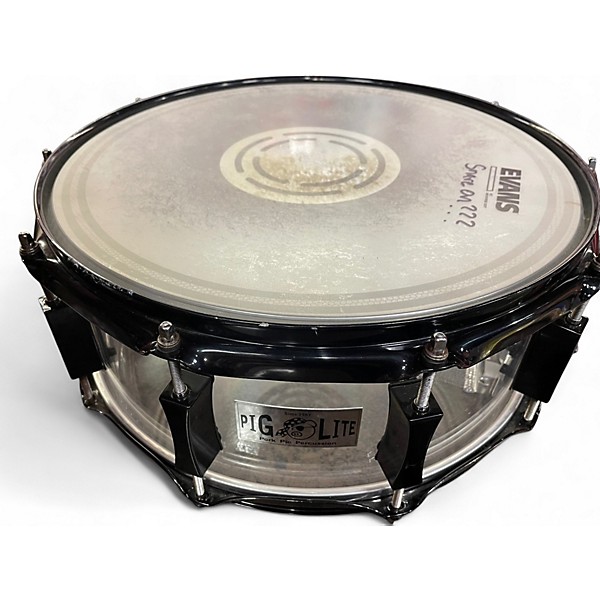 Used 2016 Pork Pie USA 14X5.5 pig lite Clear Drum