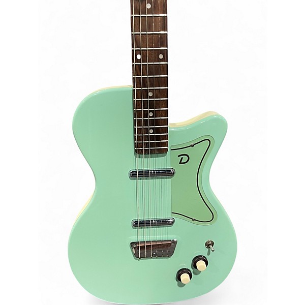 Used Danelectro 57 Seafoam Green Solid Body Electric Guitar