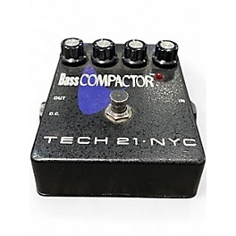 Used Tech 21 Bass Compactor Bass Effect Pedal