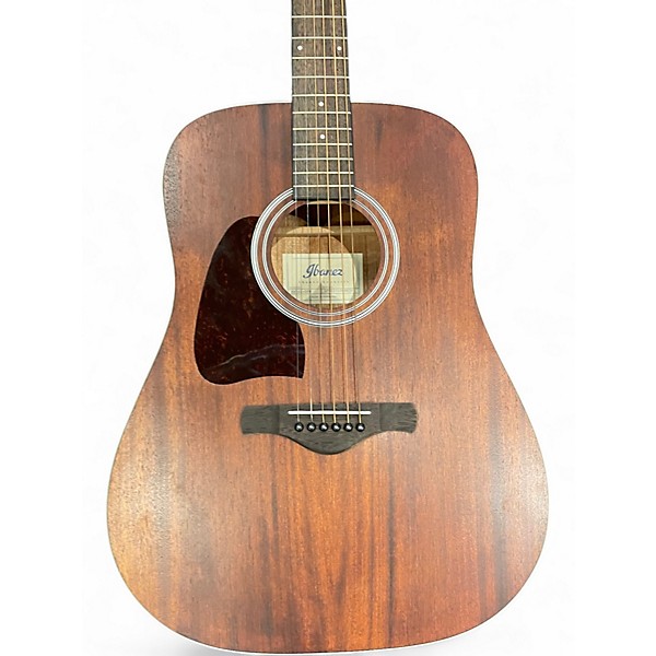 Used Ibanez AW54L Natural Acoustic Guitar