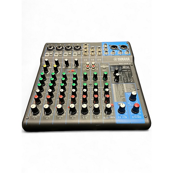 Used Yamaha MG10XU 10 Channel Mixer with Effects Unpowered