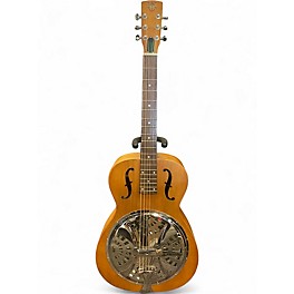 Used Dobro Hound Dog Round Neck NATURAL Resonator Guitar