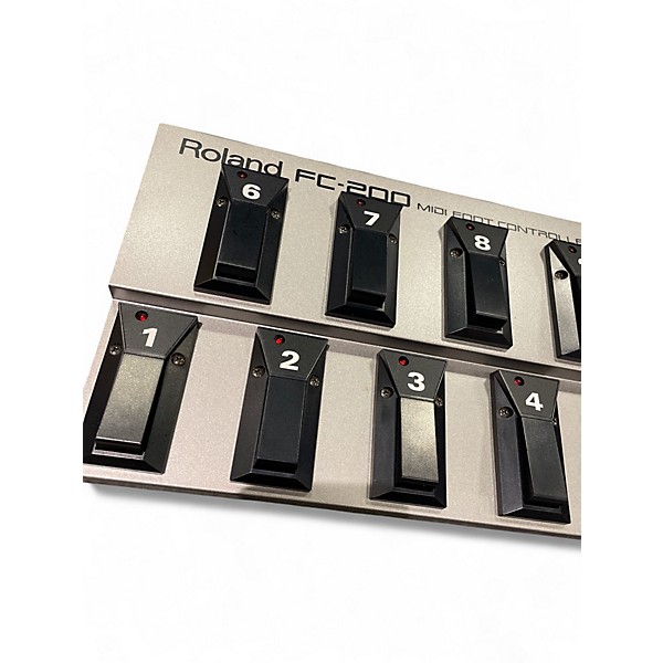 ギター FC-200 MIDI Foot Controller Used Roland FC200 MIDI Foot Controller | Guitar Center