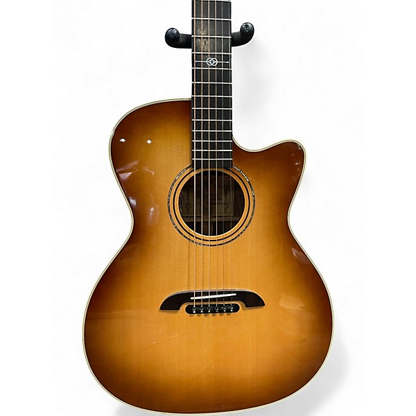 Used Alvarez GYM70CE 2 Tone Sunburst Acoustic Electric Guitar