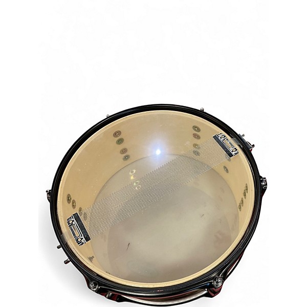 Used Ludwig 12X6 Breakbeats By Questlove Snare Red Drum