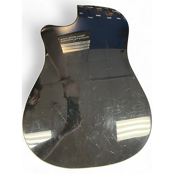 Used Fender Sonoran SCE Black Acoustic Electric Guitar