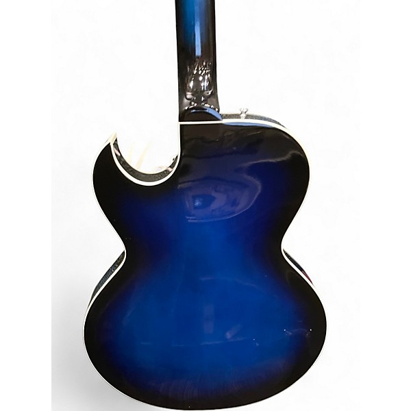 Used Gibson 2002 ES135 Blue Burst Hollow Body Electric Guitar