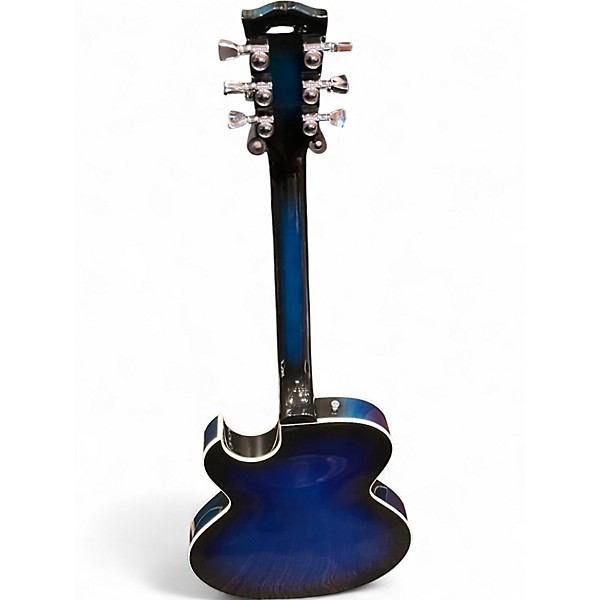 Used Gibson 2002 ES135 Blue Burst Hollow Body Electric Guitar