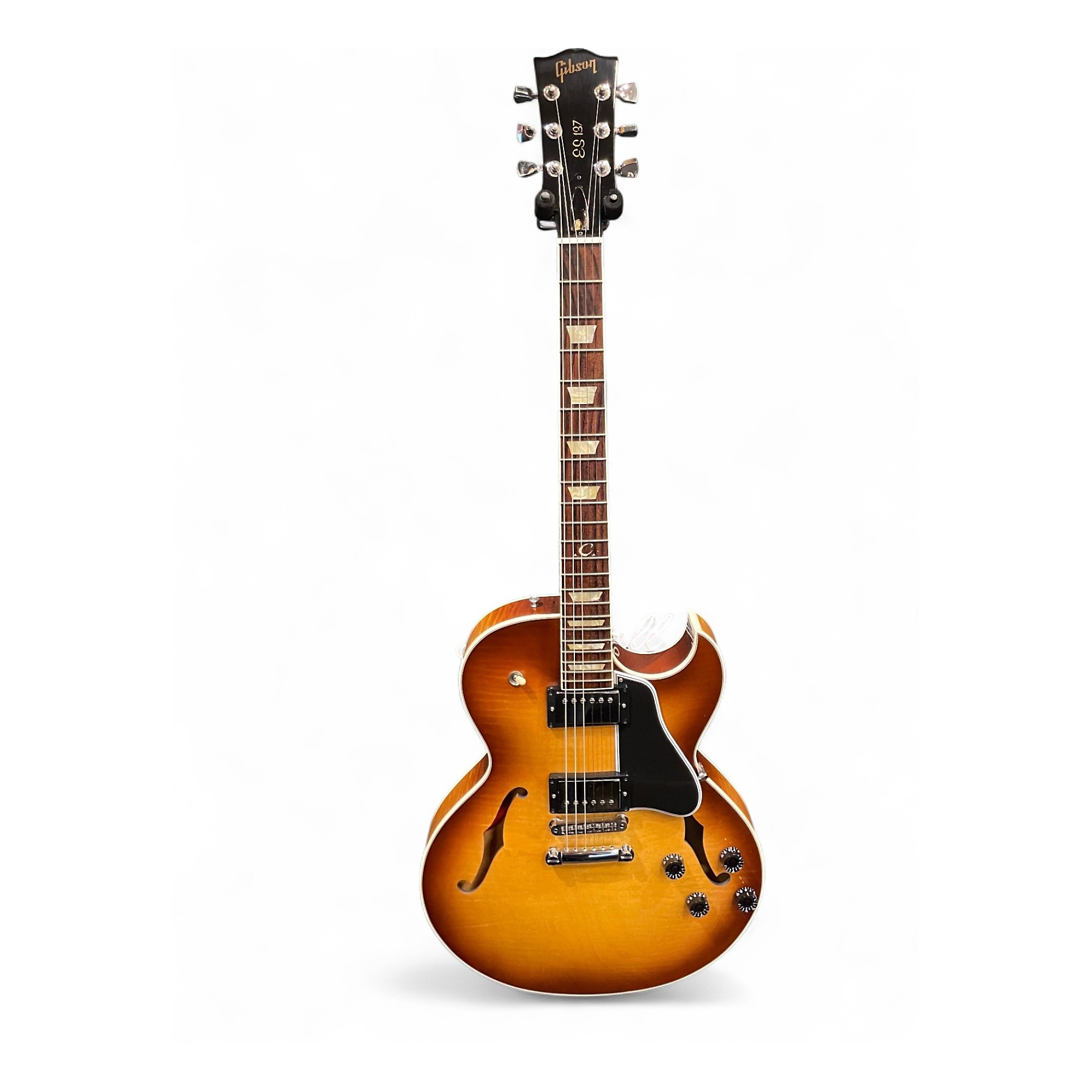 Used Gibson 2011 ES137 Light Burst Hollow Body Electric Guitar