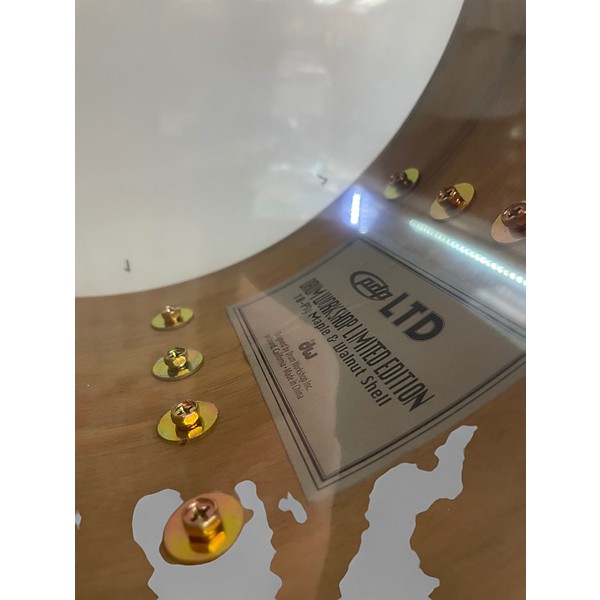 Used DW 10in limited edition maple and mahog Maple Drum