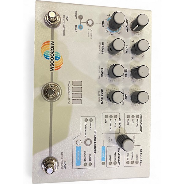 Hologram Microcosm｜高機能グラニュラーエフェクター Hologram Electronics Microcosm – Chicago Music Exchange