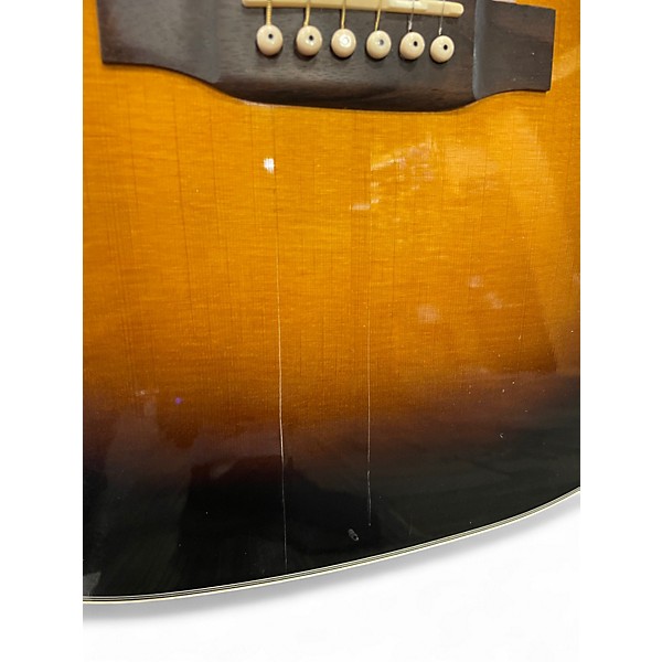 Used Tanglewood TW40 Tobacco Burst Acoustic Guitar