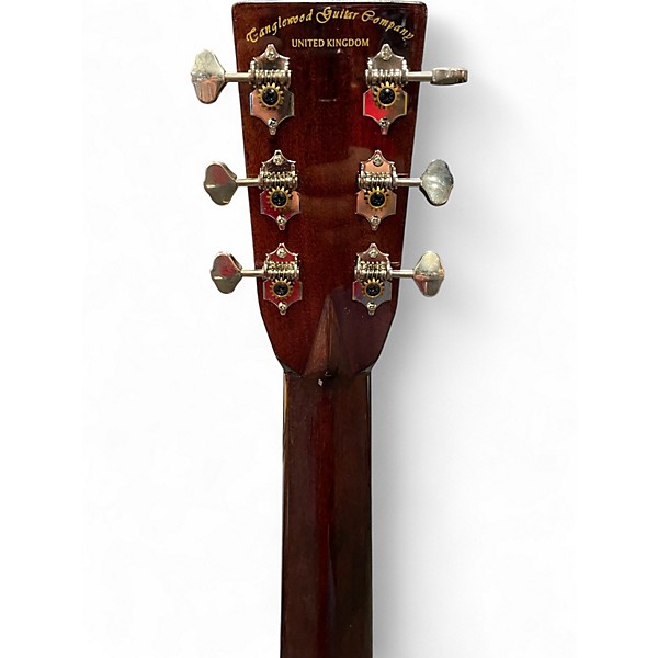 Used Tanglewood TW40 Tobacco Burst Acoustic Guitar