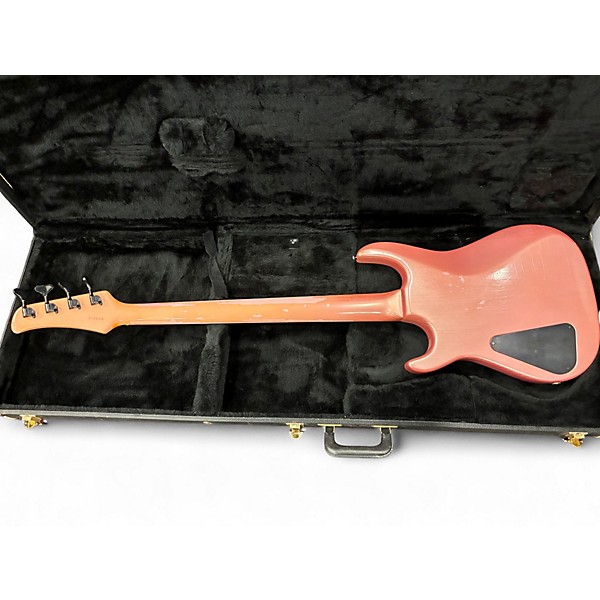 Vintage 1987 Hamer Chapparal Salmon Electric Bass Guitar