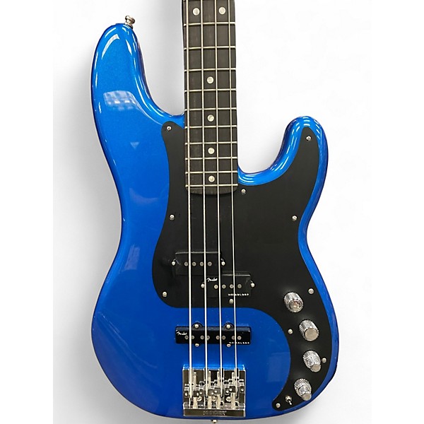 Used 2024 Fender AMERICAN ULTRA II P BASS NOBLE BLUE Electric Bass Guitar