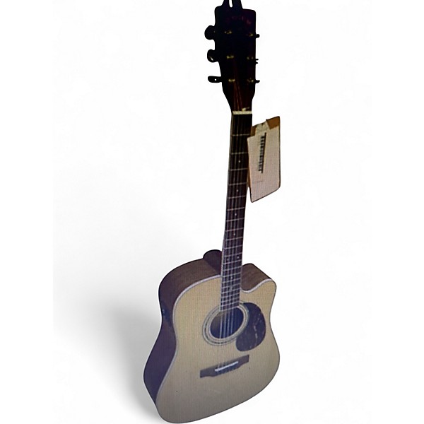 Used Zager ZAD50 Antique Amber Acoustic Guitar