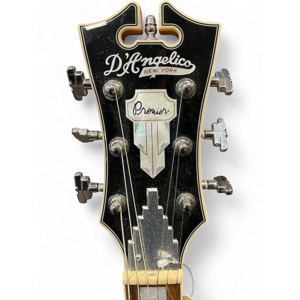 Used D'Angelico EX-DC/SP 2 Tone Sunburst Hollow Body Electric Guitar