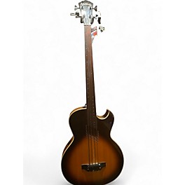 Used Washburn AB- 20 2 Tone Sunburst Acoustic Bass Guitar