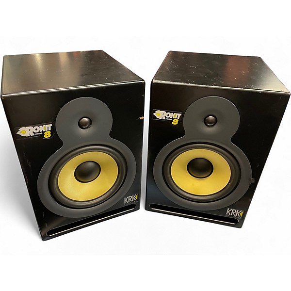 Used KRK ROKIT 8 Pair Powered Monitor | Guitar Center