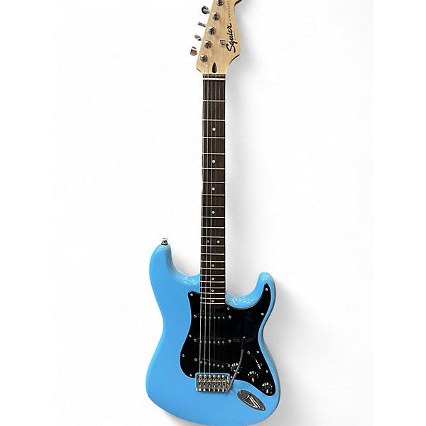Used Squier Standard Stratocaster Baltic Blue Solid Body
