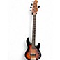 Used Sterling by Music Man Sting Ray 5 3 Color Sunburst Spalted Maple Electric Bass Guitar thumbnail