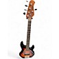 Used Sterling by Music Man Sting Ray 5 3 Color Sunburst Spalted Maple Electric Bass Guitar