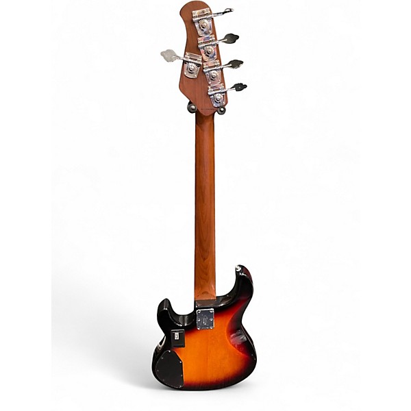 Used Sterling by Music Man Sting Ray 5 3 Color Sunburst Spalted Maple Electric Bass Guitar