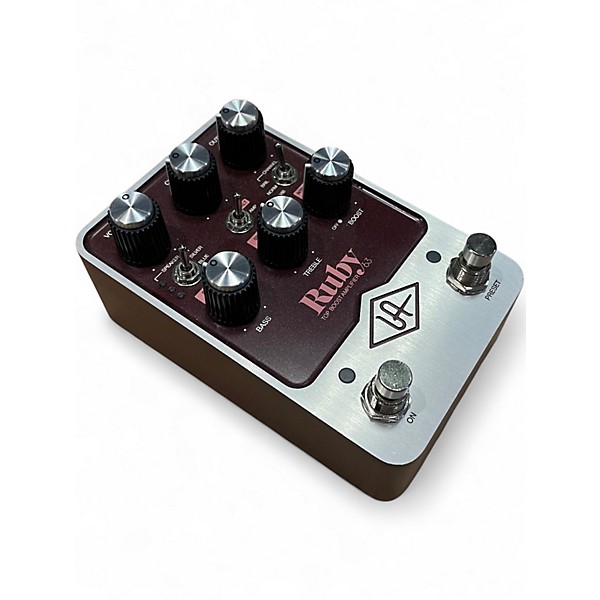 Used Universal Audio ruby top boost Effect Pedal