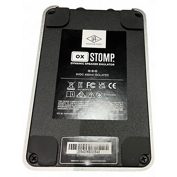 Used Universal Audio ox stomp Guitar Preamp