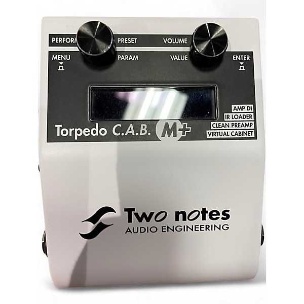 ギター Two notes Torpedo C.A.B. M+ Used Two Notes AUDIO ENGINEERING TORPEDO CAB Guitar Preamp