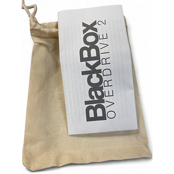 Used Snouse Electric blackbox overdrive 2 Effect Pedal