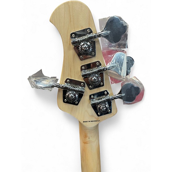 Used Sterling by Music Man STINGRAY RAY4 WALNUT STAIN Electric Bass Guitar