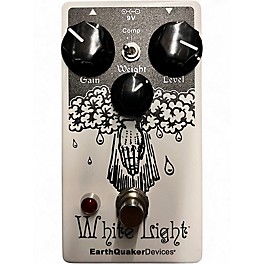 Used EarthQuaker Devices White Light Overdrive Effect Pedal