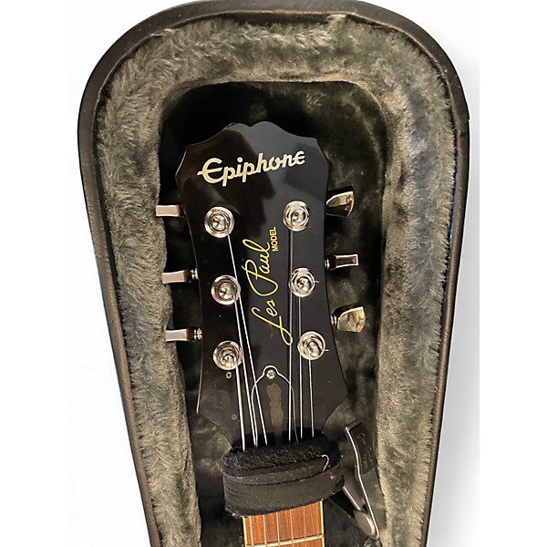 Used Epiphone Les Paul Traditional Pro IV Gold Top Solid Body Electric Guitar