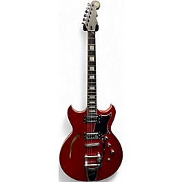 Used 2015 Reverend Tricky Gomez Red Solid Body Electric Guitar