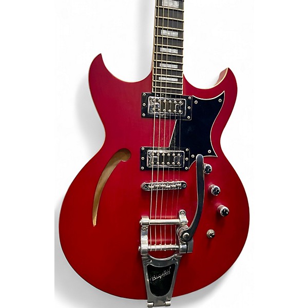 Used 2015 Reverend Tricky Gomez Red Solid Body Electric Guitar