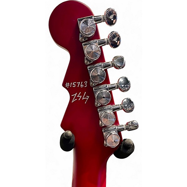 Used 2015 Reverend Tricky Gomez Red Solid Body Electric Guitar