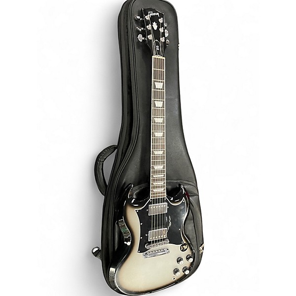 Used Gibson SG Standard Silverburst Solid Body Electric Guitar