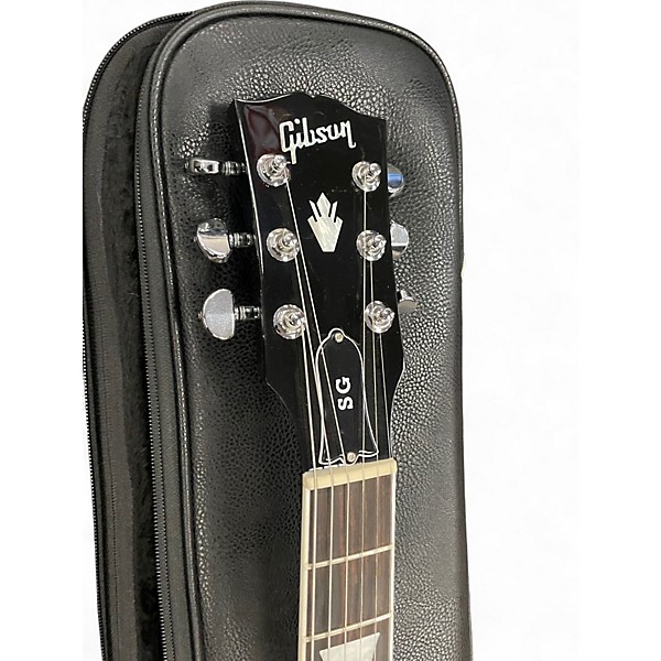 Used Gibson SG Standard Silverburst Solid Body Electric Guitar