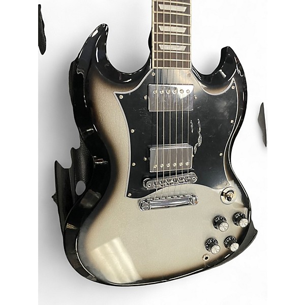 Used Gibson SG Standard Silverburst Solid Body Electric Guitar